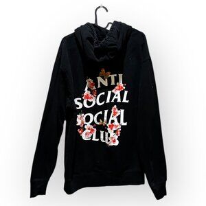 Anti Social Social Club KKock Hoodie Black Floral